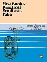 PRACTICAL STUDIES FOR TUBA #1 cover